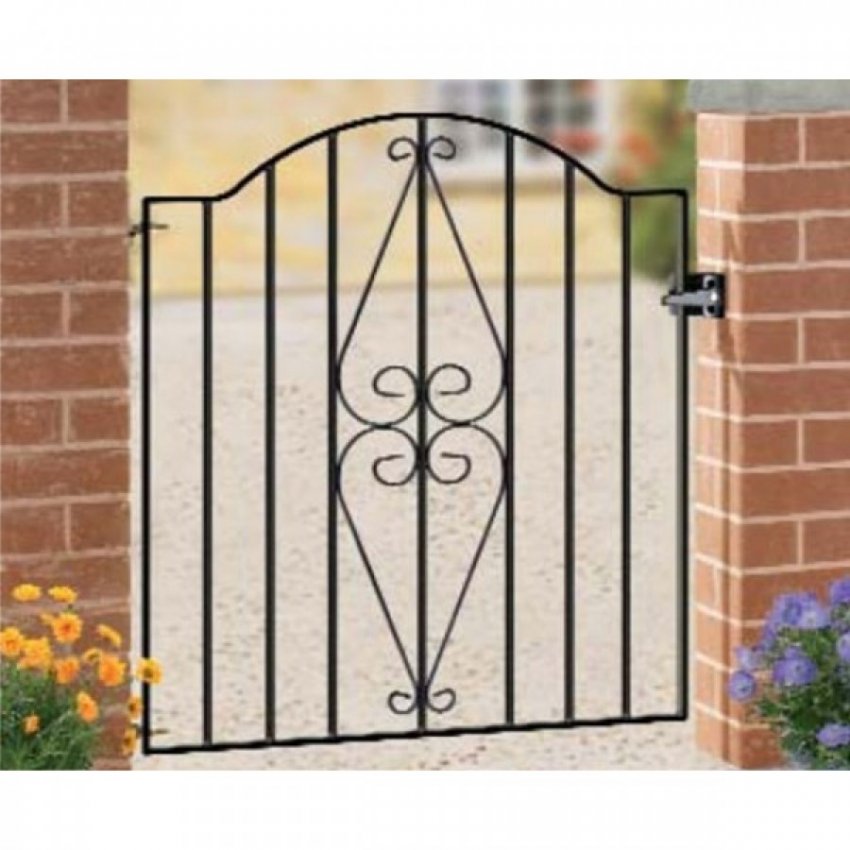 Henley Scroll Fencing, Gates and Railings Weavo fencing products ltd