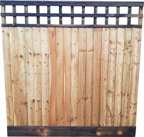 Trellis Topped Closeboard