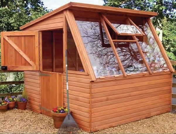 malvern solar potting shed weavo fencing products ltd
